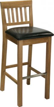 Bar Stool Bargoed | size: Length: 40cm, Width: 40cm, Height: 72-99cm, Depth: 40cm | color: Black | image: 1 | variant: 1005137