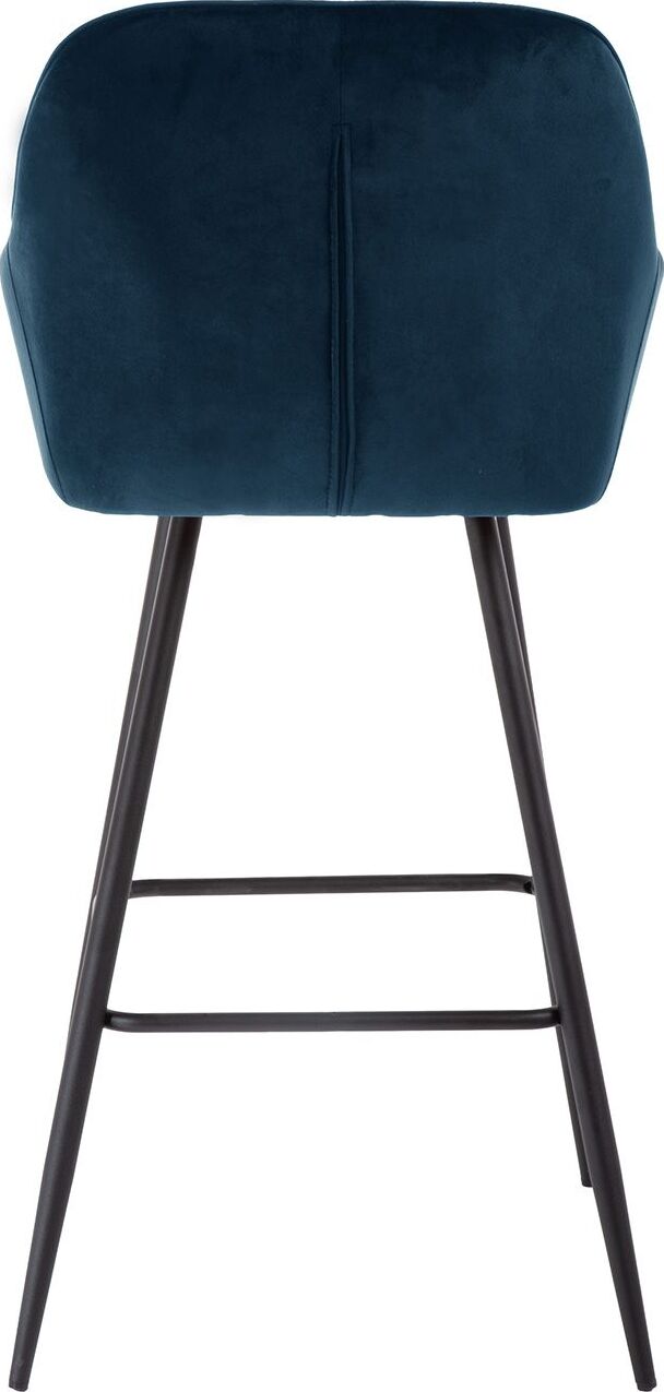 Bar Stool Burgess | size: Width: 53cm, Height: 109cm, Depth: 55cm | color: Blue | image: 5 | variant: 1001316