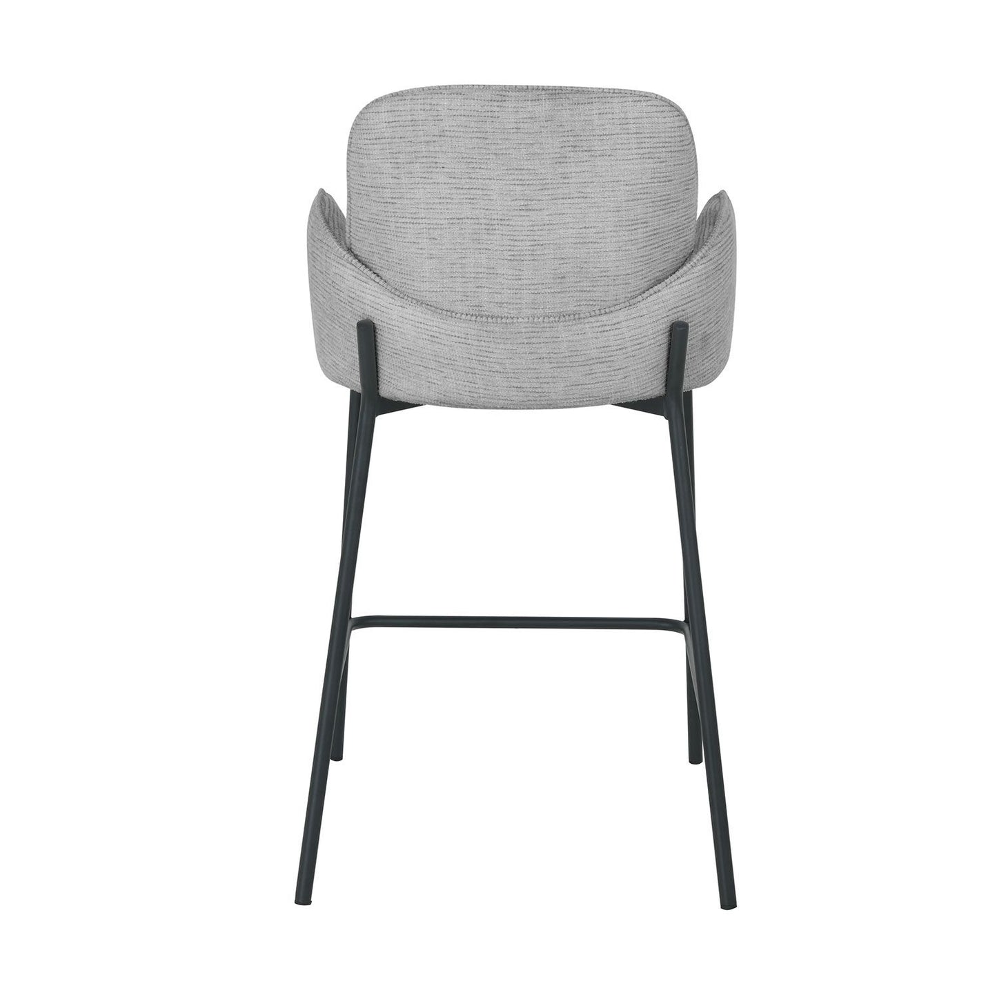 Bar Stool Damen 1 | size: Width: 50cm, Height: 95cm, Depth: 52cm | color: Gray | image: 4 | variant: 1017855