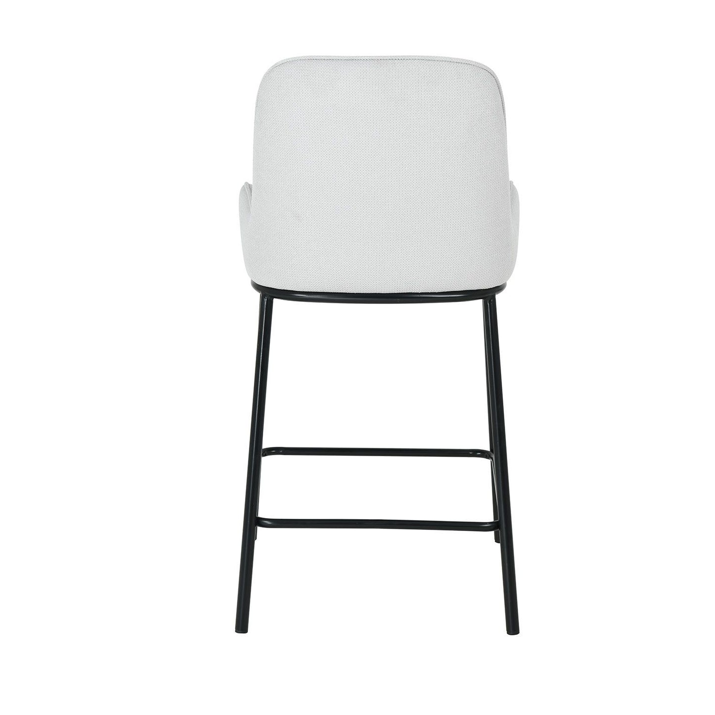 Bar Stool East Poitiers | size: Width: 56cm, Height: 98.5cm, Depth: 51cm | color: Gray | image: 4 | variant: 1006482