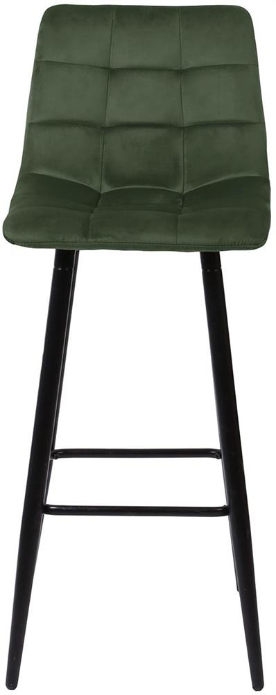 Bar Stool Epsom | size: Width: 43cm, Height: 104cm, Depth: 50.5cm | color: Green | image: 5 | variant: 1001326
