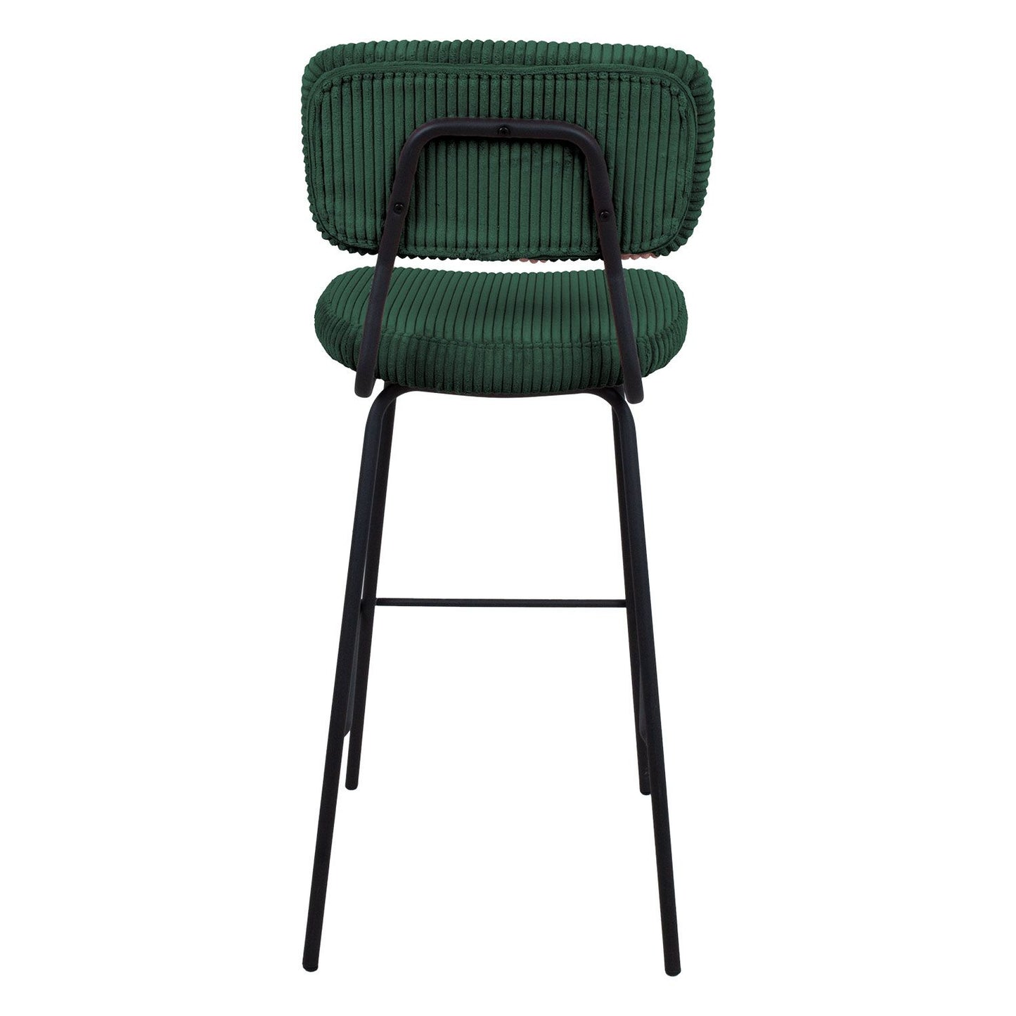 Bar Stool Folkestone | size: Width: 46cm, Height: 107cm, Depth: 49cm | color: Green | image: 3 | variant: 1001337