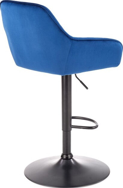 Bar Stool Forli | size: Length: 55cm, Width: 55cm, Height: 114cm, Depth: 55cm | color: Blue | image: 5 | variant: 1002997