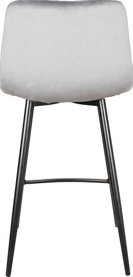 Bar Stool Huddersfield | size: Length: 43cm, Width: 43cm, Height: 87cm, Depth: 40cm | color: Gray | image: 2 | variant: 1004248