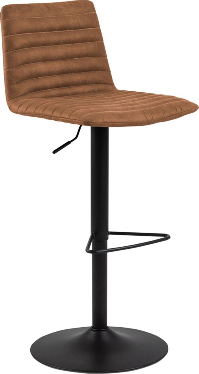 Bar Stool Kimmy | size: Width: 50cm, Height: 110.5cm, Depth: 46cm | color: Brown | image: 1 | variant: 1012496