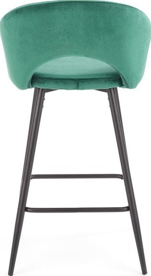 Bar Stool Reggio Calabria | size: Length: 48cm, Width: 48cm, Height: 98cm, Depth: 49cm | color: Green | image: 2 | variant: 1003062