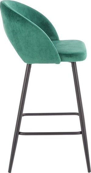 Bar Stool Reggio Calabria | size: Length: 48cm, Width: 48cm, Height: 98cm, Depth: 49cm | color: Green | image: 4 | variant: 1003062