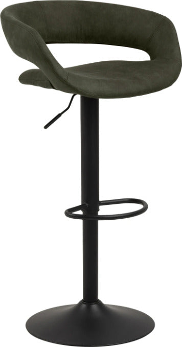 Bar Stool Tenby | size: Width: 54.5cm, Height: 104cm, Depth: 48.5cm | color: Green | image: 1 | variant: 1001331
