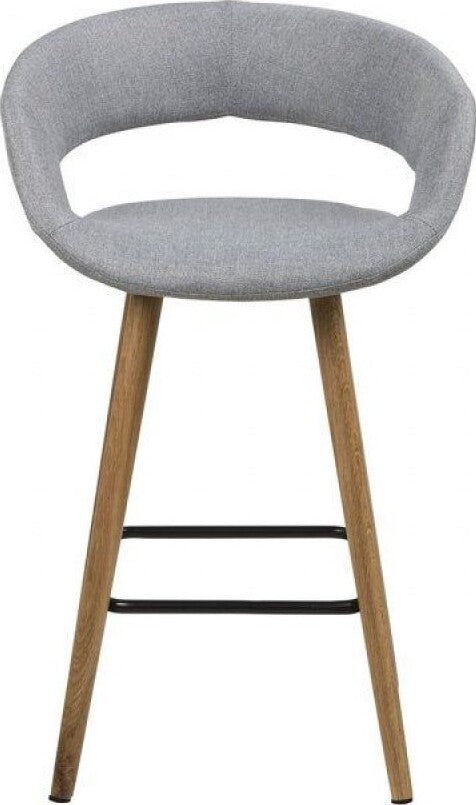 Bar Stool Tenby | size: Width: 55cm, Height: 98cm, Depth: 46.5cm | color: Gray | image: 4 | variant: 1005654