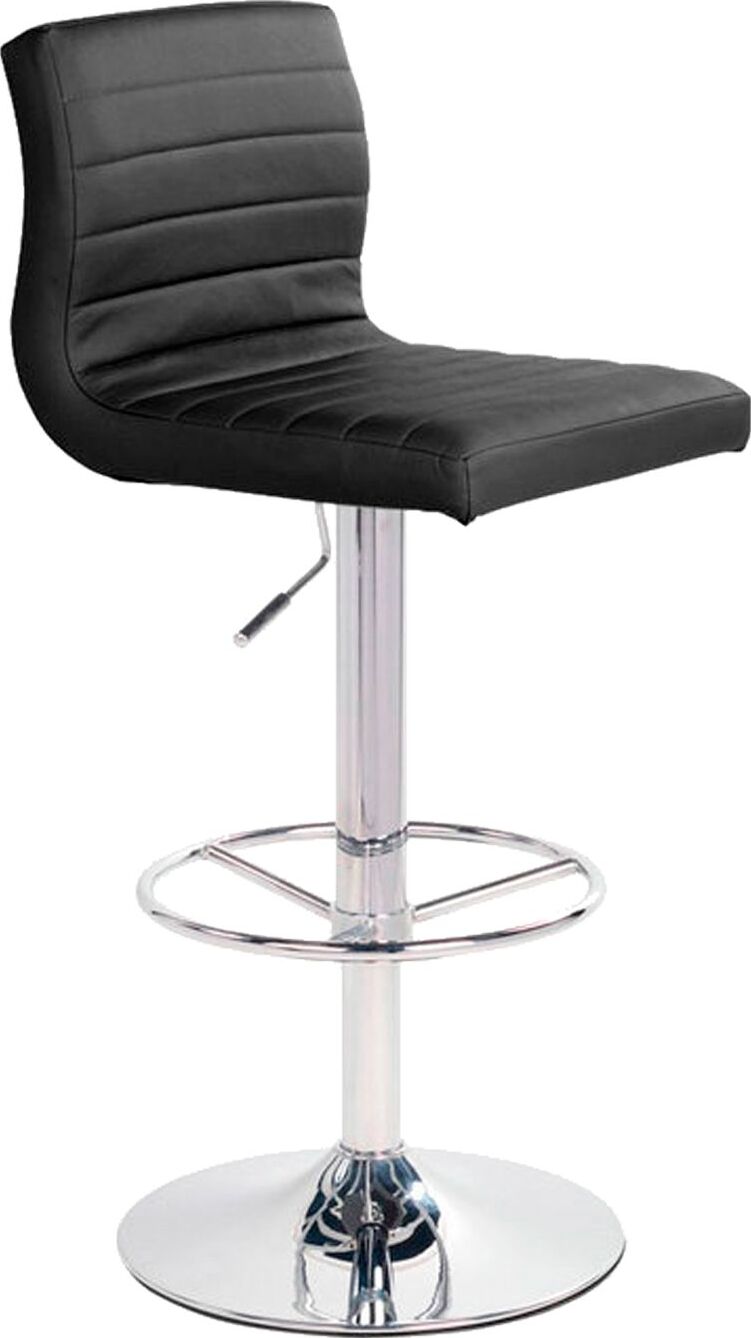 Bar Stool Tunbridge | size: Length: 46cm, Width: 46cm, Height: 88-109cm, Depth: 42cm | color: Black | image: 1 | variant: 1001309