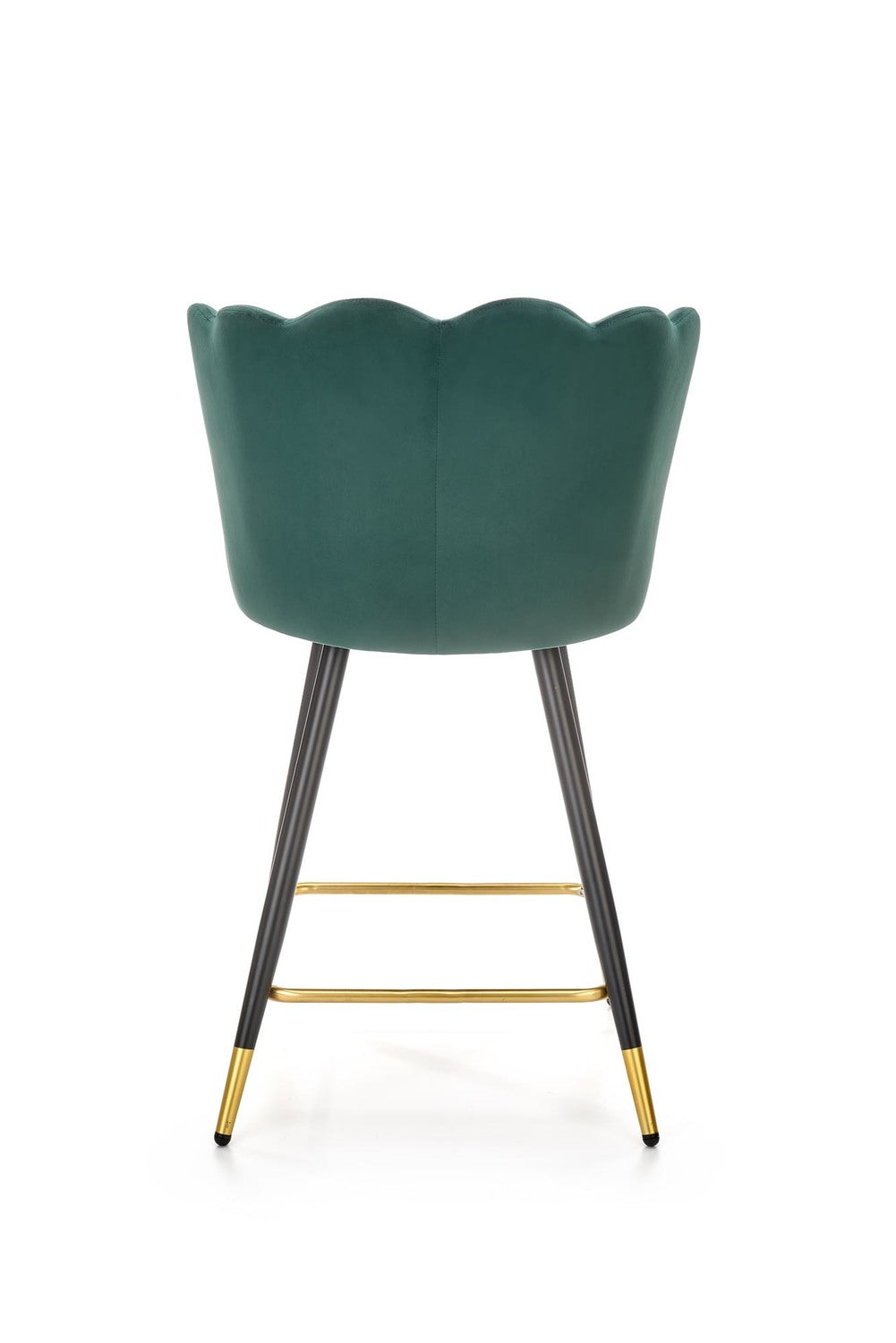 Bar Stool West Panevezys | size: Width: 58cm, Height: 96cm, Depth: 58cm | color: Green | image: 1 | variant: 1007576
