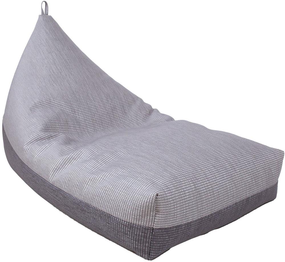 Bean Bag Mitsu-Mitsu 1 | size: Width: 80cm, Height: 130cm, Depth: 20cm | color: Gray | image: 1 | variant: 1017702