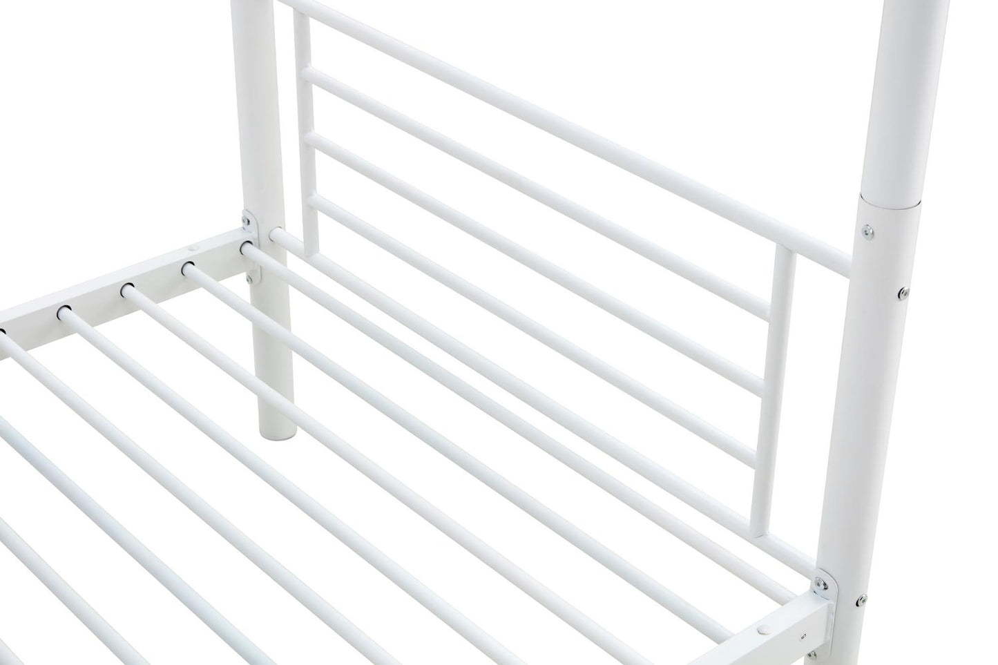 Children's Bunk Bed Nashville | size: Length: 215cm, Width: 99cm, Height: 165cm | color: White | image: 5 | variant: 1003436