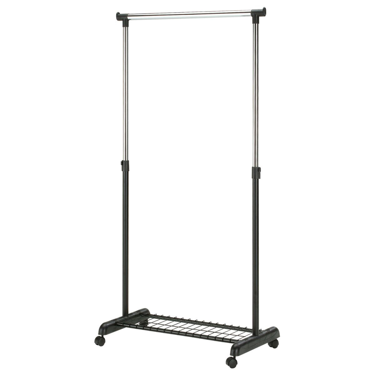 Clothes Hanger Eindhoven | size: Length: 48cm, Height: 93.5cm, Depth: 43cm | color: Black | image: 1 | variant: 1004920