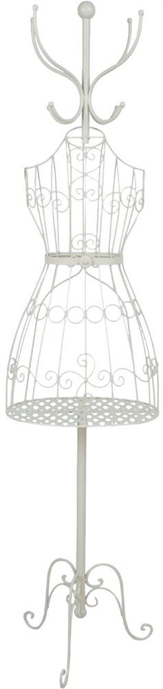 Clothes Hanger Sandy | size: Length: 30cm, Width: 40cm, Height: 172cm | color: White | image: 1 | variant: 1017637