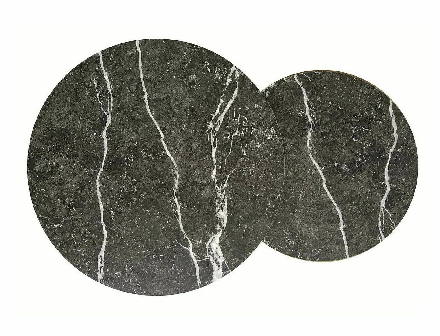 Coffee Table Clacton | size: Length: 45cm, Width: 45cm, Height: 48cm, Diameter: 45cm | color: Black | image: 1 | variant: 1004447
