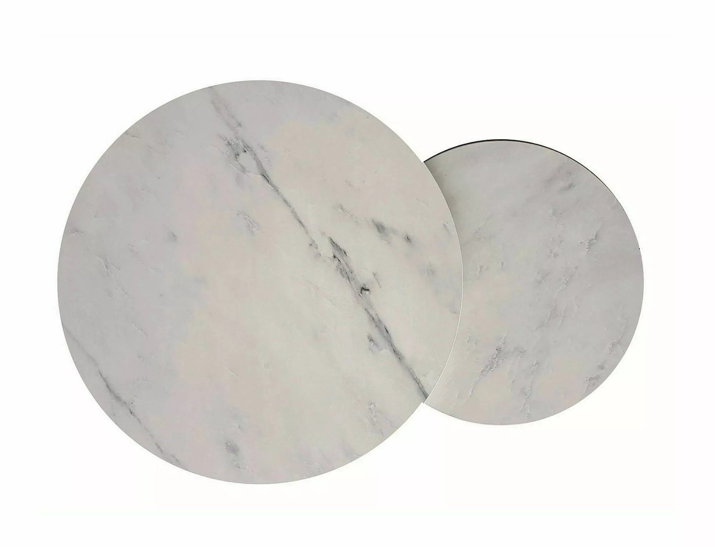 Coffee Table Clacton | size: Length: 45cm, Width: 45cm, Height: 48cm, Diameter: 45cm | color: White | image: 1 | variant: 1004446