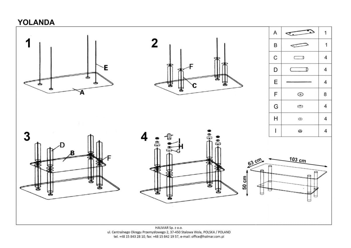 Coffee Table East Cologne | size: Length: 63cm, Width: 103cm, Height: 50cm | color: Chrome | image: 2 | variant: 1006728