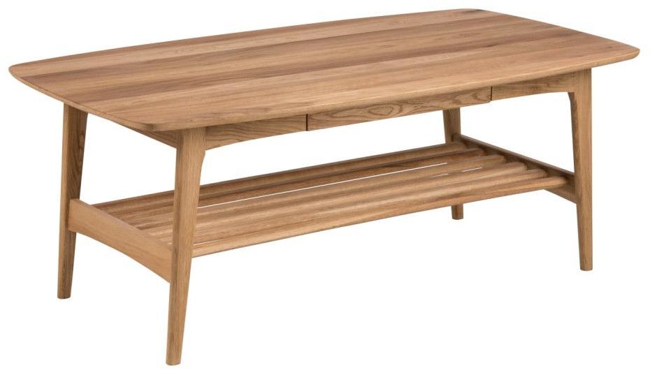Coffee Table East Llanidloes | size: Length: 70cm, Width: 130cm, Height: 51cm | color: Oak | image: 0 | variant: 1005761