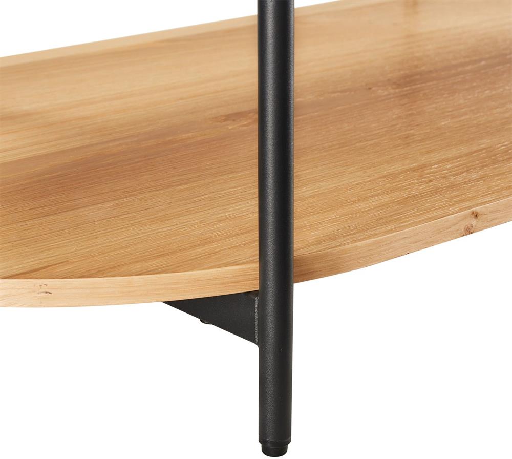 Coffee Table East Reims | size: Length: 60cm, Width: 115cm, Height: 34cm | color: Oak | image: 9 | variant: 1006323