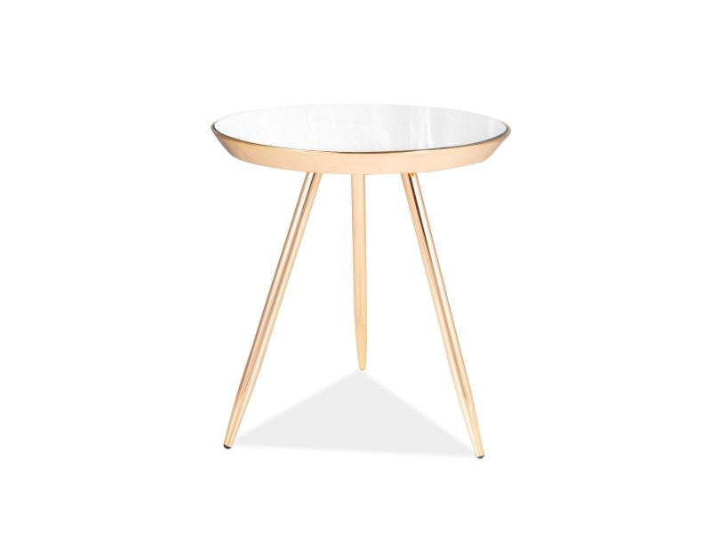 Coffee Table Hertford | size: Length: 41cm, Width: 41cm, Height: 46cm, Diameter: 41cm | color: Transparent | image: 1 | variant: 1004465