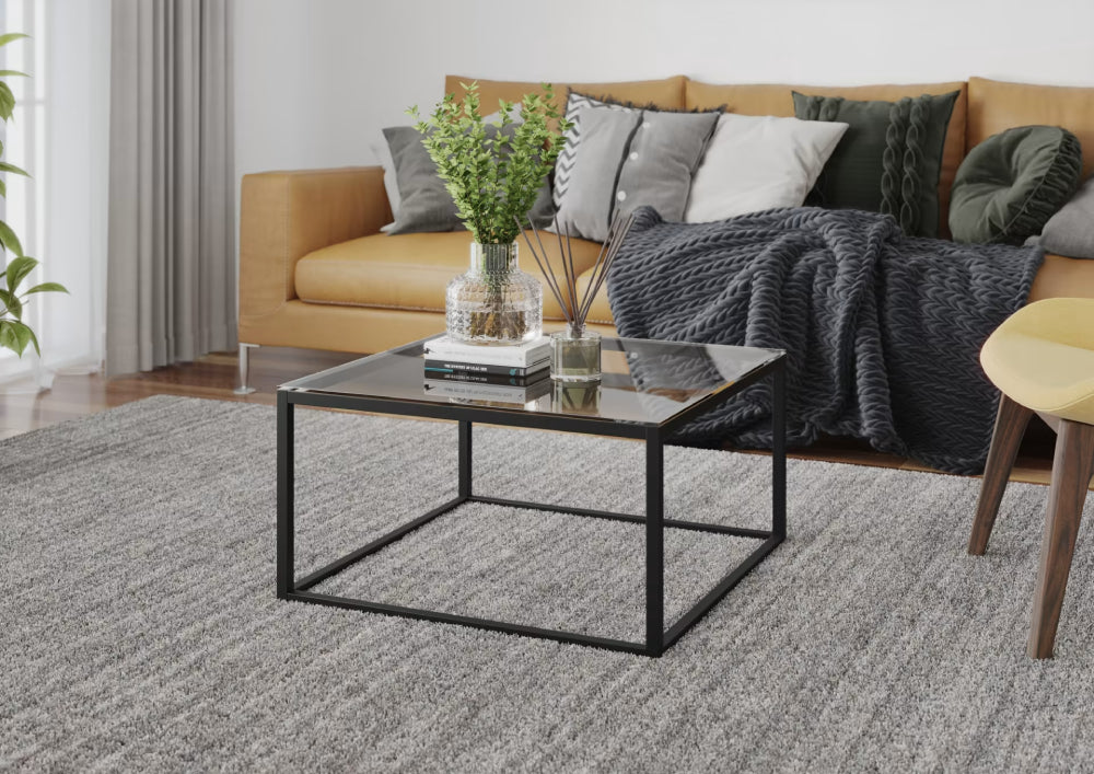 Coffee Table Kuopio | size: Length: 65cm, Width: 65cm, Height: 35cm | color: Black | image: 1 | variant: 1015041
