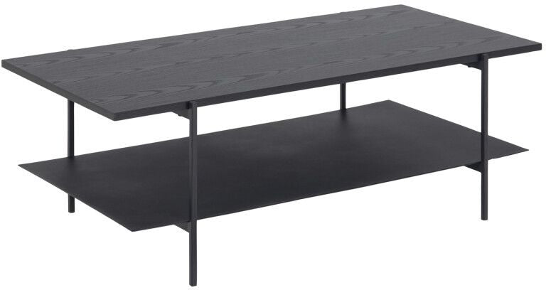 Coffee Table Loughborough | size: Length: 60cm, Width: 115cm, Height: 40cm | color: Black | image: 1 | variant: 1005528