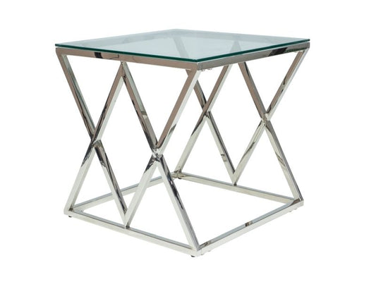 Coffee Table West Bari | size: Length: 55cm, Width: 55cm, Height: 55cm | color: Gray | image: 1 | variant: 1007765
