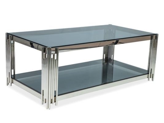 Coffee Table West Jerusalem | size: Length: 120cm, Width: 120cm, Height: 40cm | color: Transparent | image: 0 | variant: 1007658