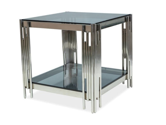 Coffee Table West Jerusalem | size: Length: 55cm, Width: 55cm, Height: 55cm | color: Transparent | image: 1 | variant: 1007659