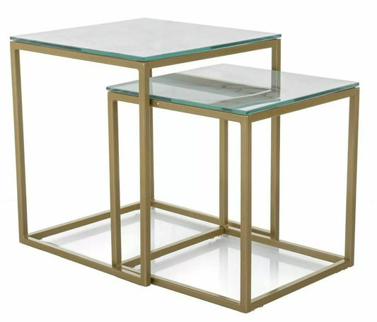 Coffee Table West Miami | size: Length: 40cm, Width: 40cm, Height: 44cm | color: White | image: 0 | variant: 1008025