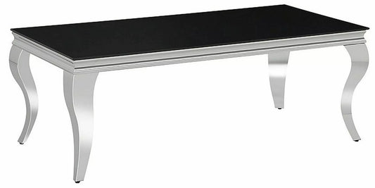 Coffee Table West San Francisco | size: Length: 60cm, Width: 120cm, Height: 45cm | color: Black | image: 0 | variant: 1008054