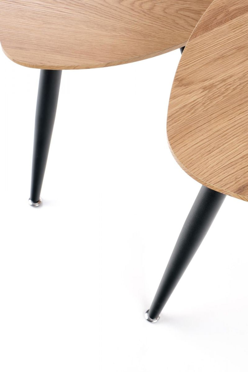 Coffee Table West Witney | size: Length: 40cm, Width: 40cm, Height: 41cm | color: Black | image: 5 | variant: 1007150