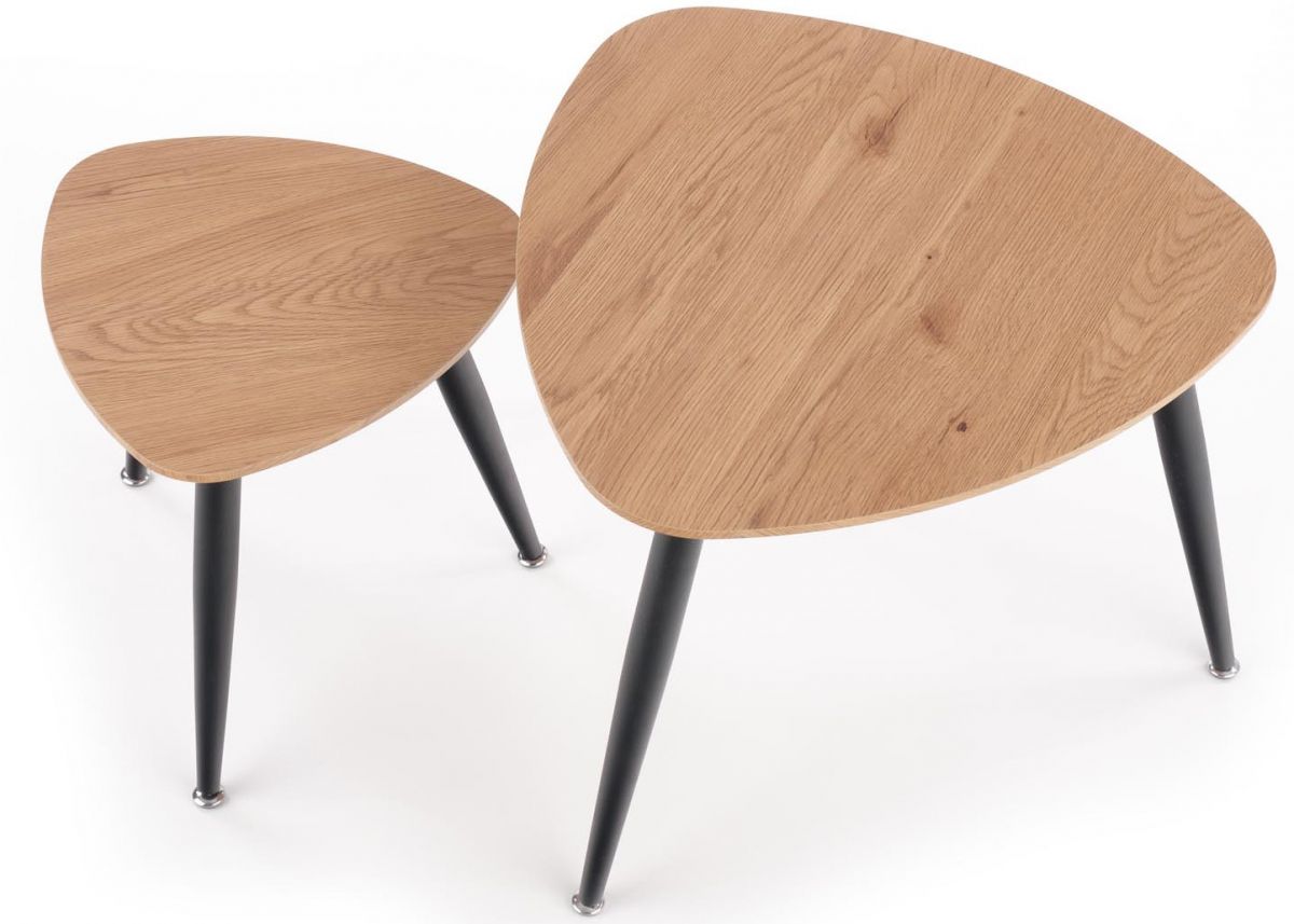 Coffee Table West Witney | size: Length: 40cm, Width: 40cm, Height: 41cm | color: Black | image: 6 | variant: 1007150