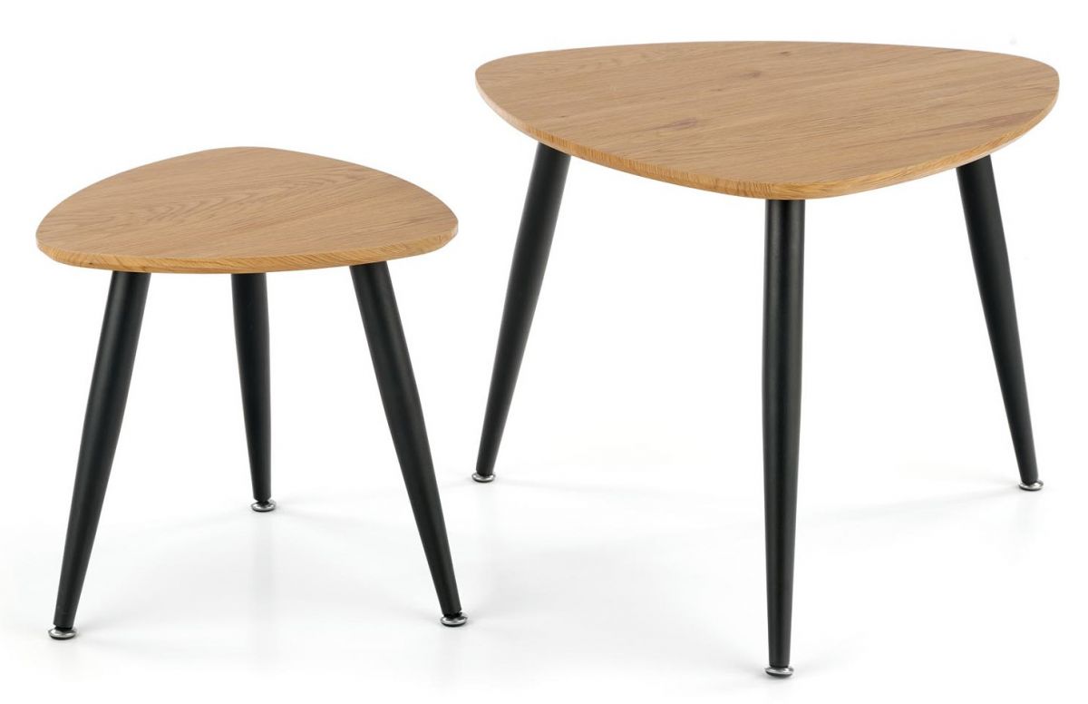 Coffee Table West Witney | size: Length: 40cm, Width: 40cm, Height: 41cm | color: Black | image: 7 | variant: 1007150