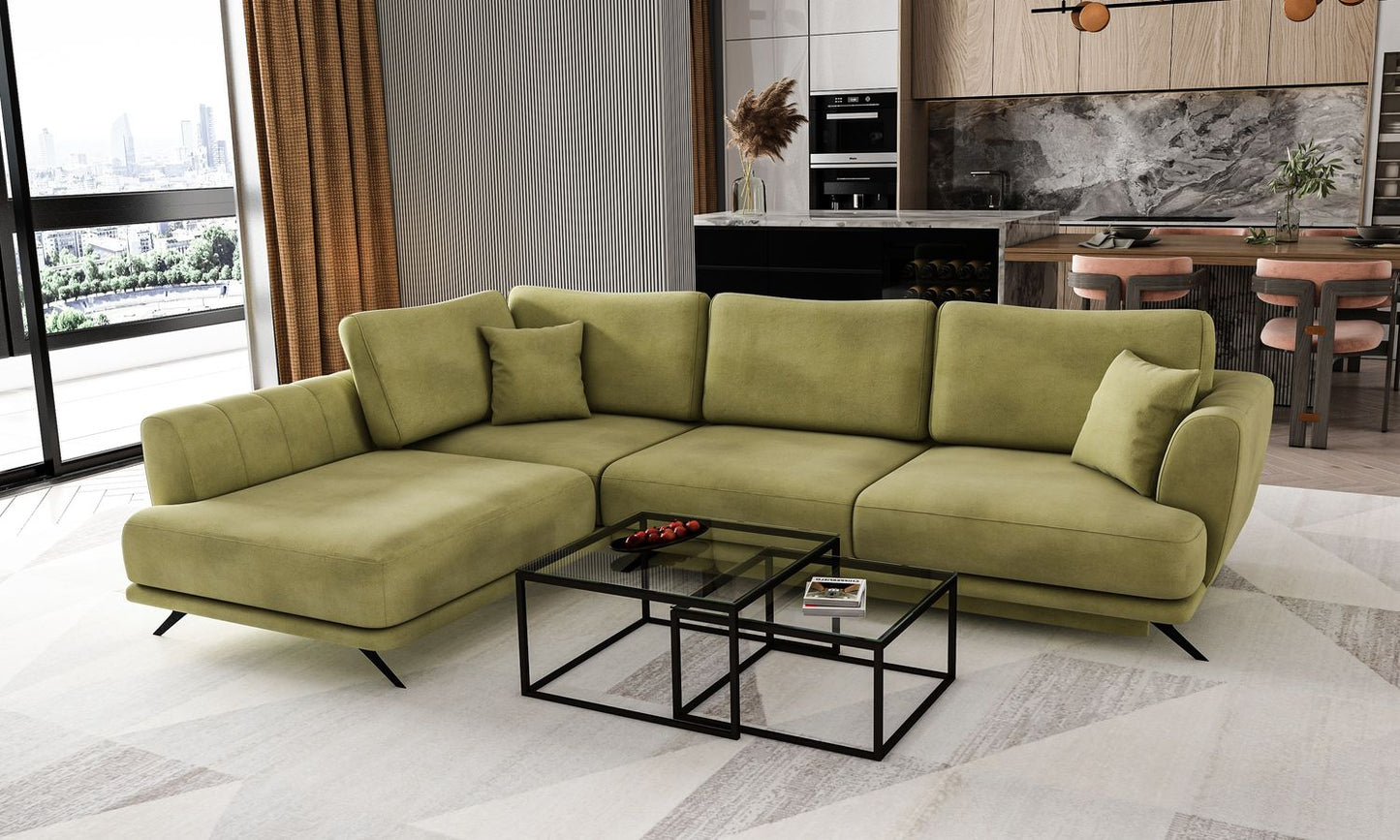 Corner Sleeper Sofa Aviemore 29 | size: Width: 276cm, Height: 90cm, Depth: 191cm | color: Loco | image: 1 | variant: 1015790