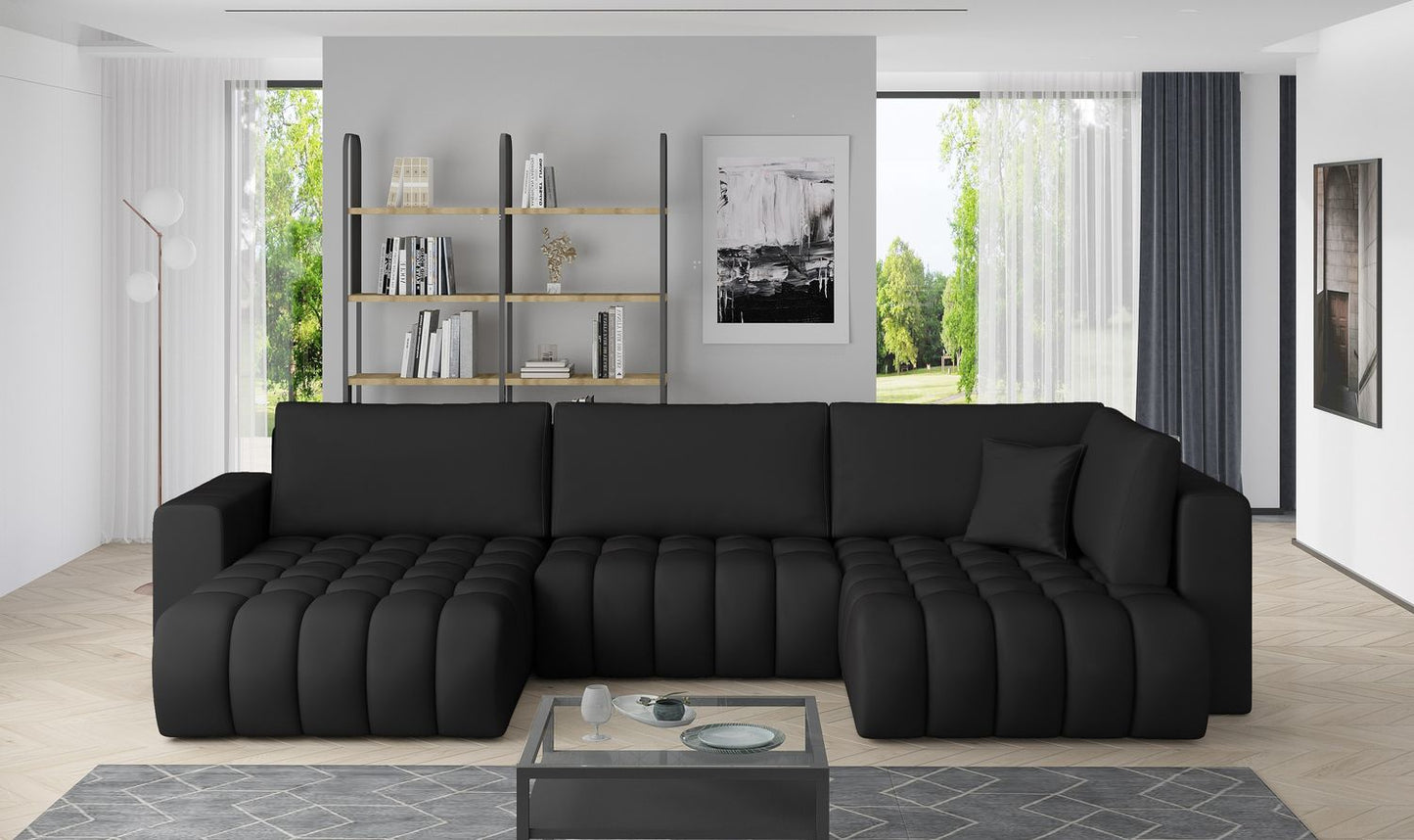 Corner Sleeper Sofa Bonito 10 | size: Width: 350cm, Height: 92cm, Depth: 175cm | color: Softis | image: 1 | variant: 1014276