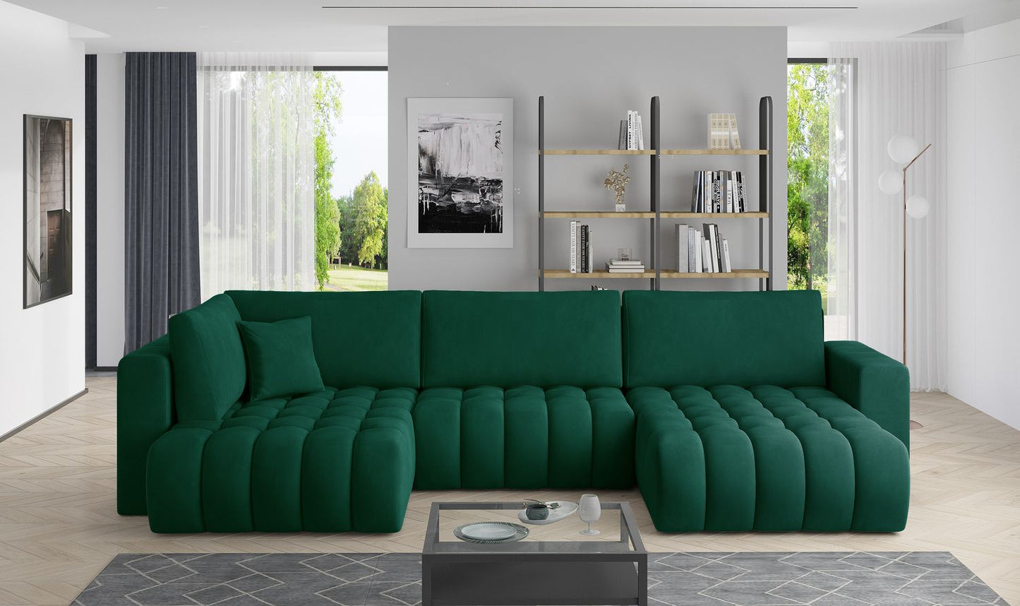 Corner Sleeper Sofa Bonito 38 | size: Width: 350cm, Height: 92cm, Depth: 175cm | color: Nube | image: 1 | variant: 1014304