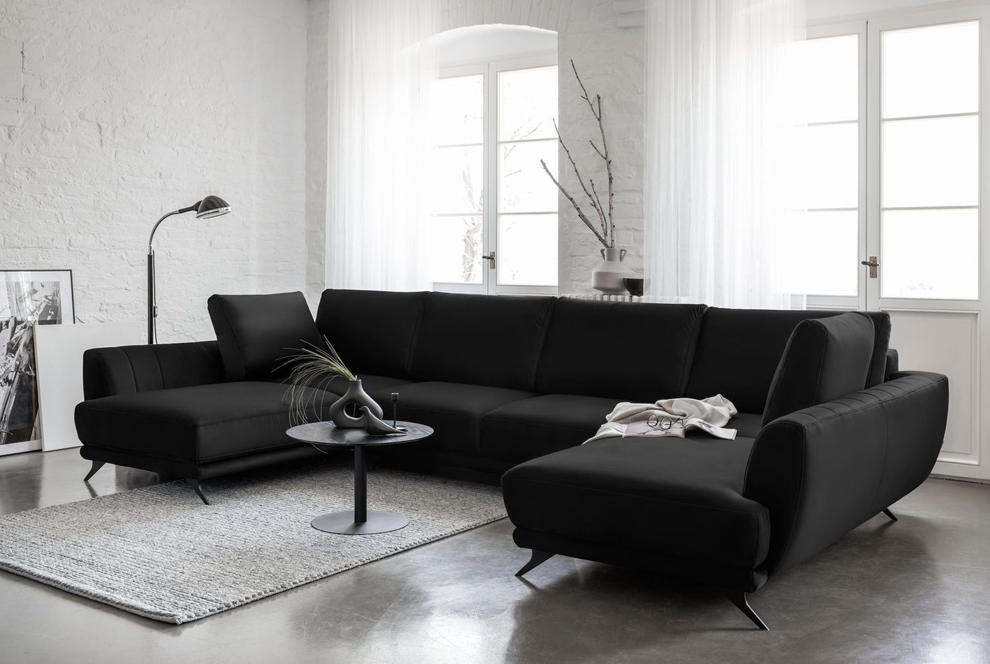 Corner Sleeper Sofa Bridlington 18 | size: Width: 362cm, Height: 90cm, Depth: 191cm | color: Loco | image: 1 | variant: 1015638