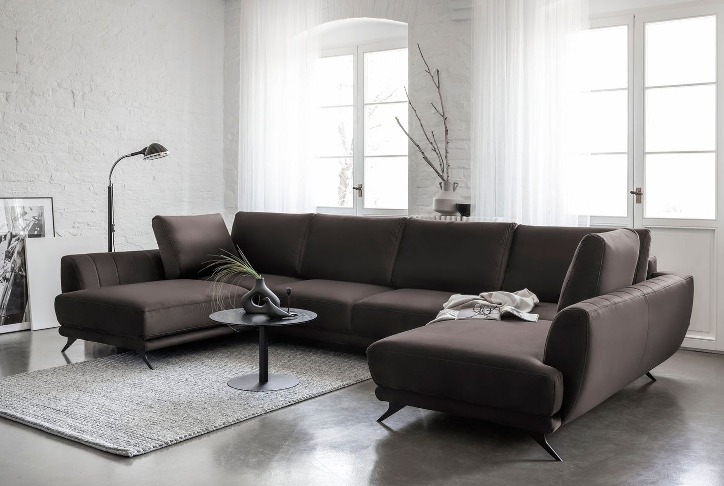 Corner Sleeper Sofa Bridlington 42 | size: Width: 362cm, Height: 90cm, Depth: 191cm | color: Riviera | image: 1 | variant: 1015662