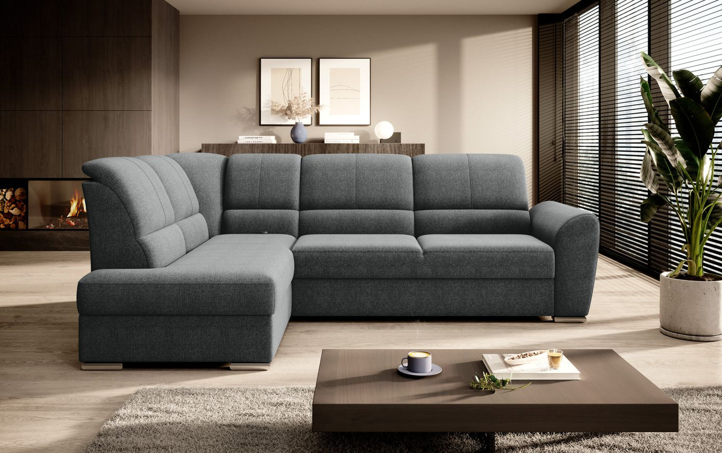 Corner Sleeper Sofa Horncastle 10 | size: Width: 270cm, Height: 93cm, Depth: 186cm | color: Vero | image: 1 | variant: 1016224