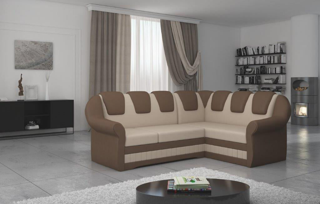 Corner Sleeper Sofa Lord II 18 | size: Width: 243cm, Height: 105cm, Depth: 55cm | color: Jasmine/Soft | image: 1 | variant: 1015836