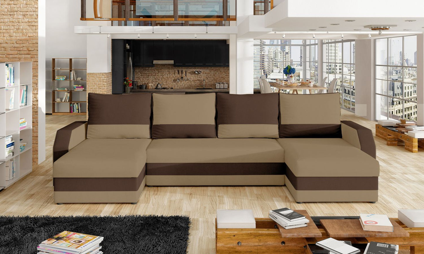 Corner Sleeper Sofa Marion 4 | size: Width: 307cm, Height: 85cm, Depth: 52cm | color: Alova | image: 1 | variant: 1016106