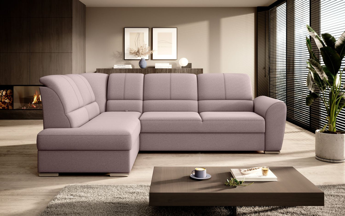 Corner Sleeper Sofa Siber 15 | size: Width: 270cm, Height: 93cm, Depth: 186cm | color: Gojo | image: 1 | variant: 1015283