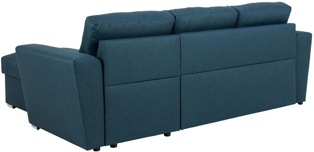 Corner Sofa Aylesbury | size: Width: 243cm, Height: 86cm, Depth: 163cm | color: Blue | image: 4 | variant: 1000398