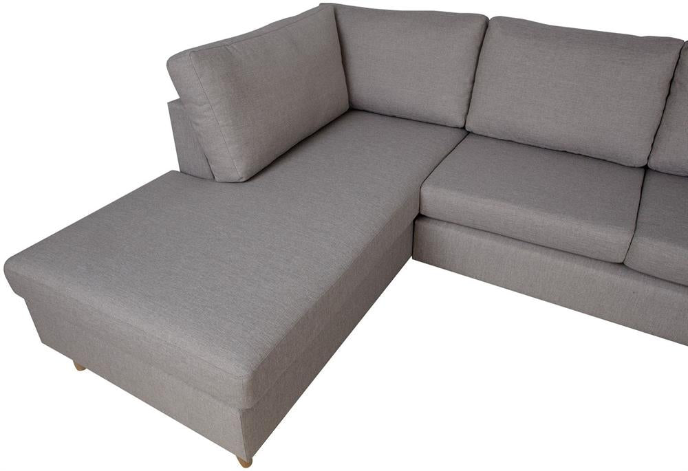 Corner Sofa Bicester | size: Width: 318cm, Height: 92cm, Depth: 185cm | color: Gray | image: 3 | variant: 1000346
