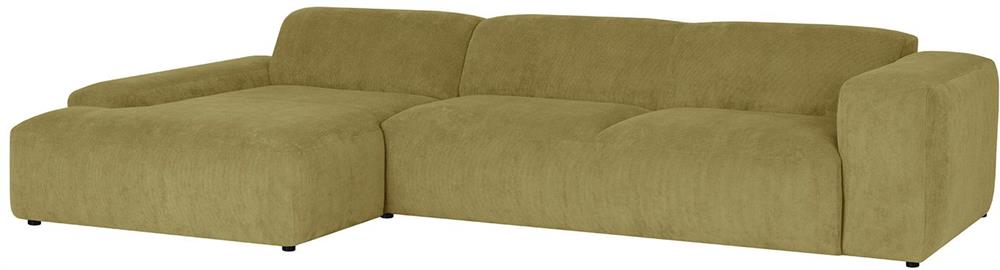 Corner Sofa Burford | size: Width: 312cm, Height: 75cm, Depth: 220cm | color: Green | image: 1 | variant: 1000357