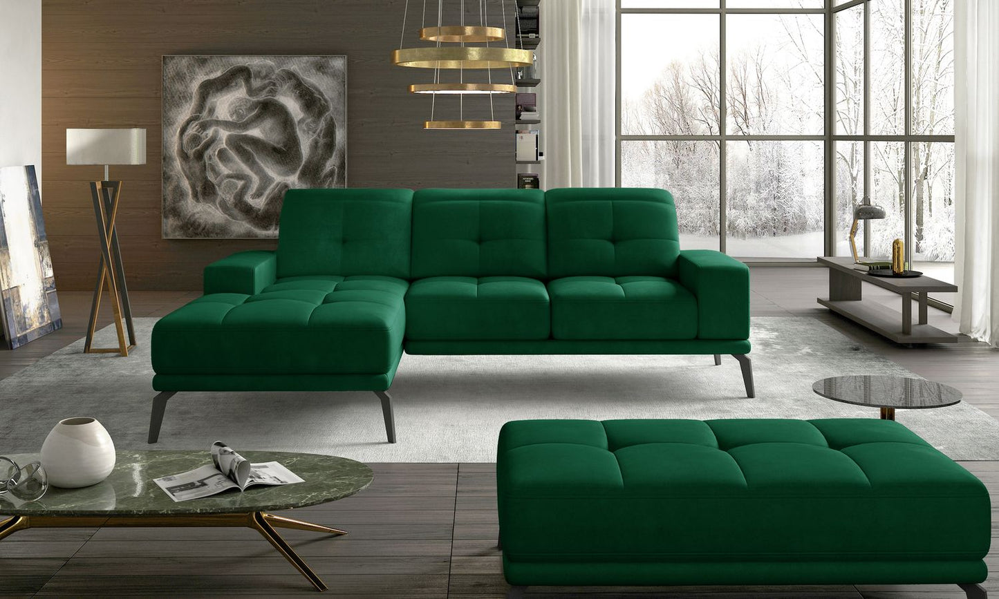Corner Sofa East Piacenza 46 | size: Width: 265cm, Height: 98cm, Depth: 53cm | color: Kronos | image: 1 | variant: 1017518