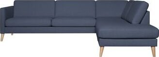 Corner Sofa Henley | size: Width: 260cm, Height: 80cm, Depth: 90cm | color: Blue | image: 0 | variant: 1000378