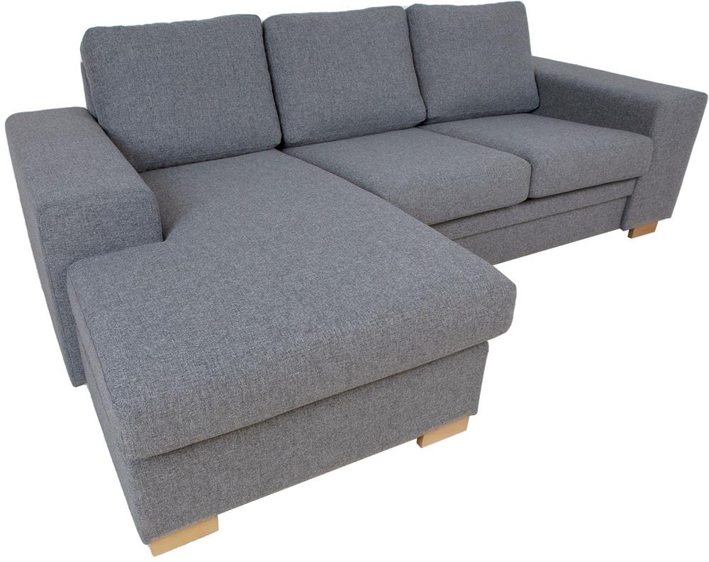 Corner Sofa Hinckley | size: Width: 237cm, Height: 86cm, Depth: 146cm | color: Gray | image: 2 | variant: 1000319